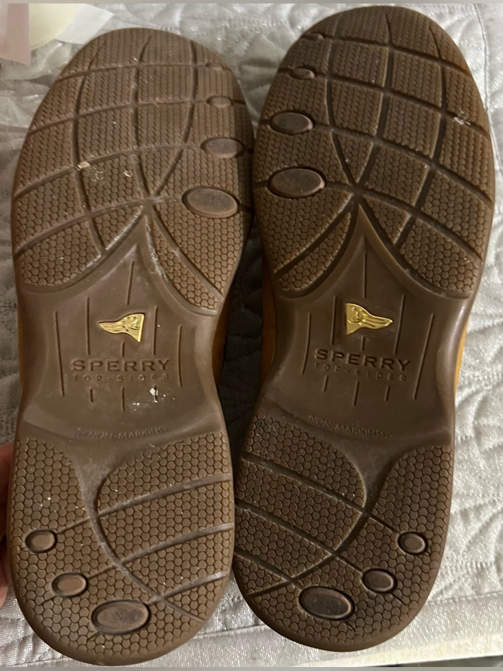 Sperry Gold Cup ASV Boat Shoes Men’s Sz 12 Brown Leather STS19475 Worn Once - Picture 4 of 6